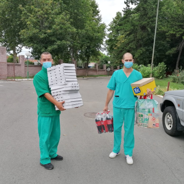 Akcija prikupljanja donacija za medicinske radnike u beogradskim kovid bolnicama